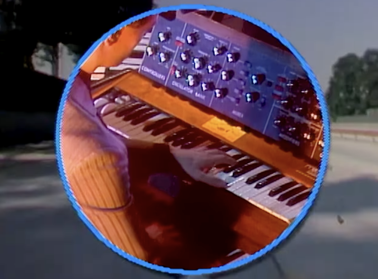 Screen grab of Kraftwerk performing on The Midnight Special.